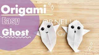  Easy Cute Halloween Ghost origami | Fun Birthday and Halloween Decorations, Cute Party Favors