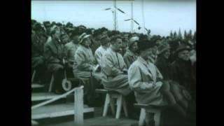 Inauguration of Stornorrfors hydropower station in 1959 (in Swedish)