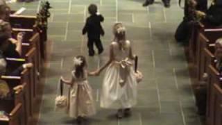 Ring bearer throws ring!