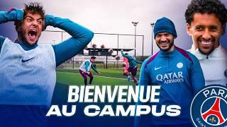 Bienvenue au Campus : @Aminematue's France Team trained at PSG Campus! ️