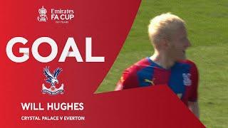 GOAL | Will Hughes | Crystal Palace v Everton | Quarter-Final | Emirates FA Cup 2021-22