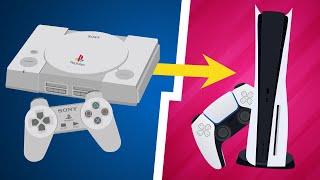 Evolution of PlayStation Consoles | From PS1 to PS5