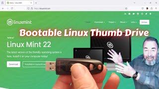 How To Make A Bootable Linux Thumb Drive