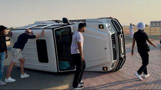 Our Rental MERCEDES G WAGON ROLLED IN DUBAI || TRIP WENT WRONG || what did it cost us? 