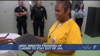 LMDC inmates finish up classes focused on staying out of jail