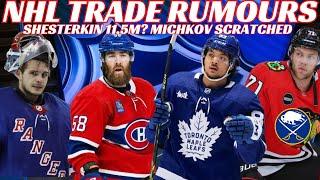 NHL Trade Rumours - Habs, Leafs, Sabres + Shesterkin 11.5M? NCAA Vote & Michkov Scratched