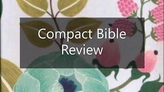 Compact Bible Journaling Review (03/05/2022)