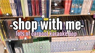 SHOP WITH ME FOR KPOP ALBUMS VLOG / my kpop playlist and basically all carpool karaoke oop