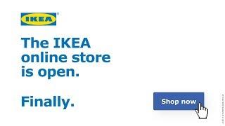 The IKEA online store is open. Finally.