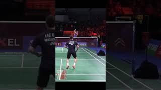 Amazing badminton skills  Respect #shorts #badminton