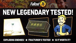 NEW Legendary Effect: Fracturer's | Fallout 76 PTS