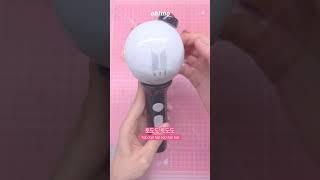 BTS light stick Claycracking! 