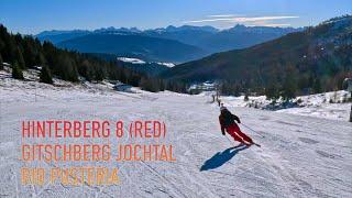 ️ Hinterberg 8 (Red) Gitschberg Jochtal, Rio Pusteria, 12.2024, 4K