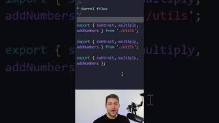 Stop Using Barrel Files In JavaScript