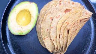 Easy Avocado Paratha / Chapathi  || Avocado Flat Bread Recipe || @ Mocktail kitchen