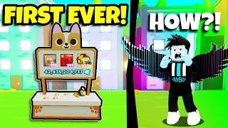 Trading Booth Update in Pet Simulator X - I SOLD the First PET! (Roblox) Mr Bitcoin