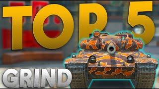 TOP 5 TANKS TO GRIND RIGHT NOW! WOTB