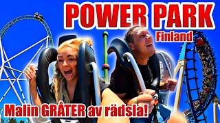 TESTAR FINLANDS STÖRSTA NÖJESPARK- POWER PARK*