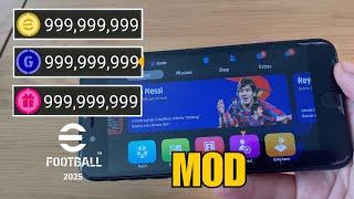 eFootball PES 2025 MOD APK iOS Gameplay (Unlimited Coins and Gp)