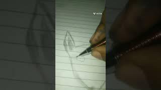 I think  I draw cat face #art #artist #shortsvideo #viralvideo #drawing