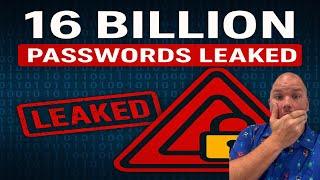 16 BILLION Passwords Just Leaked — Change Yours NOW!
