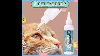 Renna's 120ml Eye Drops For Pets Cat and Dogs and Eye Infection Eye Care For Dogs Cat Eye Eyeglasses