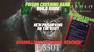 NEW Andariels visage poison spiritborn is amazing! Pit 120 oneshot! - Diablo 4 season6 build Guide