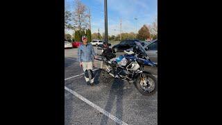 BMW R1250 GS Adventure driving solo  across the United States Day 1 on this Epic Journey to find...