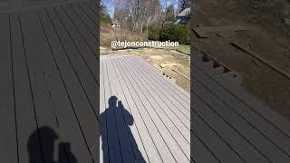 Nothing better than a maintenance free deck!