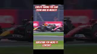 Ferrari was brutal in Mexico! Carlos was unstoppable! #scuderiafans #f1 #formula1 #overtake #ferrari