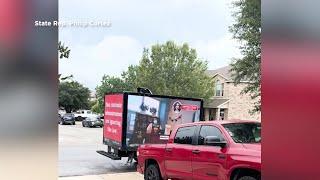 Hired protester blocks house of State Rep. Philip Cortez