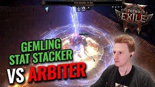 Facing the Arbiter of Ash for THE FIRST TIME! Gemling Stat Stacker in Path of Exile 2