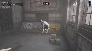 Smash The Boxes - Warehouse Park Goal - Tony Hawk's Pro Skater 1 + 2 Remake