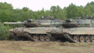 Kampfpanzer Leopard 2 im Gefecht