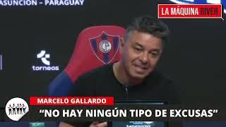 LA CONFERENCIA COMPLETA DE MARCELO GALLARDO LUEGO DE LA DERROTA DE RIVER  TALLERES