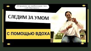 Следим за умом с помощью вдоха  |  Отрывок из вебинара "4К Баланс"