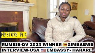 PART 2: RUMBIE IN NEW YORK USA FROM ZIMBABWE | INTERVIEW EXPERIENCE (HARARE)