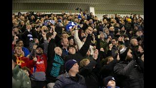 Gills fans in full voice as Last Waltz plays before kick-off!