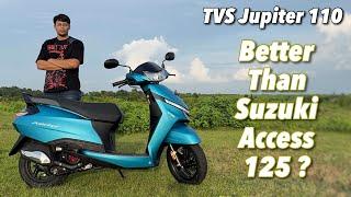 2024 TVS Jupiter 110 Review - Better Than 125cc Scooters ??