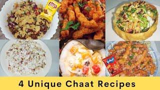 4 Different Chat Recipes By Food Fusion Family Recipes/Ramzan special Chat/Unique Chat