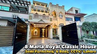 8 Marla Royal Classic House With 6 Beds In Eden Boulevards Lahore | 0323 4595852