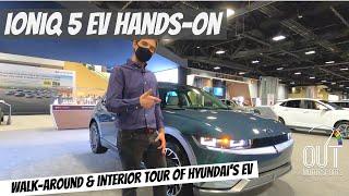 2022 Hyundai Ioniq 5 First Look! Walk-Around & Interior Impressions