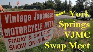 VJMC Vintage Japanese Motorcycle Swap Meet York Springs Aug 2024