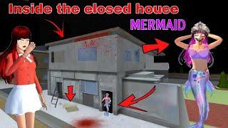 Secret Baby In an abandoned house closed inside a mermaid Haunted Zompie  | SAKURA SCHOOL SIMULATOR