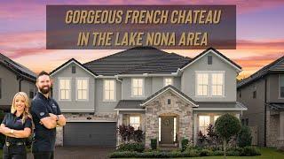 Lake Nona Area French Chateau Available Now in Belle Vie!  Washington model | Beazer Homes