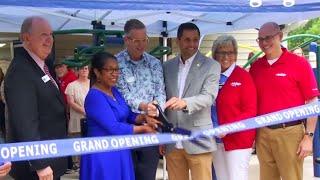 Outdoor exercise area for seniors in Roanoke