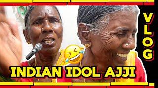 AJJI Singing ️ skills || #kannadacomedy #familyfun #kannadvlog #happydiwali #roti #ajjicomedy