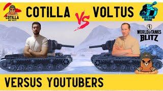 World of Tanks Blitz español | Cotilla vs Voltus Blitz | 1 vs 1 | Versus de Youtubers @VOLTUSBlitz