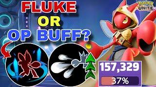 150k+ Damage | Is The SCIZOR Buff Really That Good or It's Just a Fluke?! | Pokemon Unite