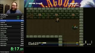 Lagoon (SNES) All Equips Speedrun 1:46:43